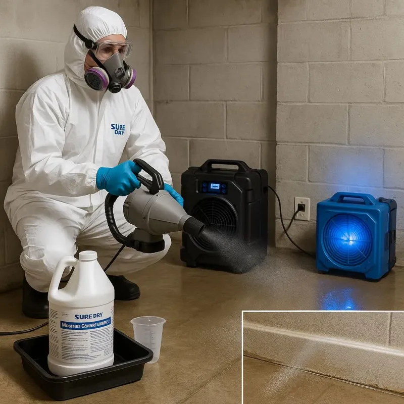 Sanitization and Odor Removal process in Belleair Beach, FL