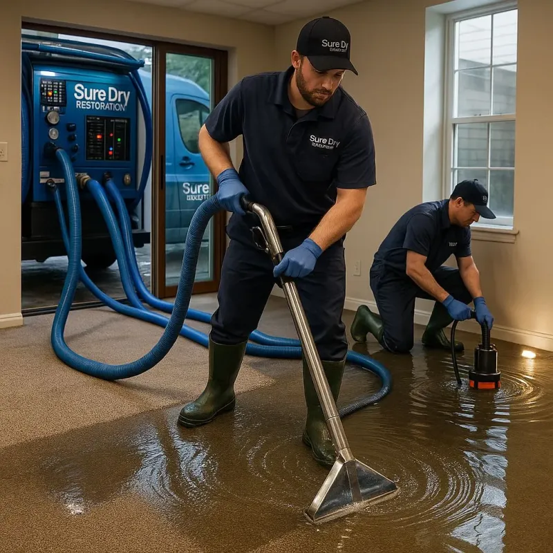 Water Extraction and Removal process in Belleair Beach, FL